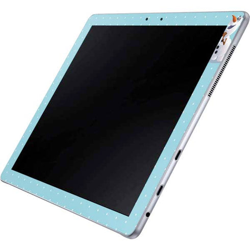 Disney Frozen Olaf Polka Dots Galaxy Book 12in Skin